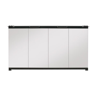 1 Single Door Steel Fireplace Door