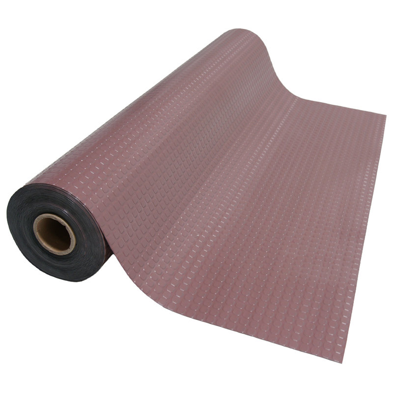 Rouleau de plancher en caoutchouc 7 pi x 4 pi x 1,08 po block-prehension