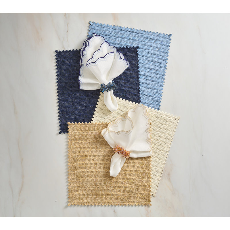Vista Placemat, Navy/Periwinkle