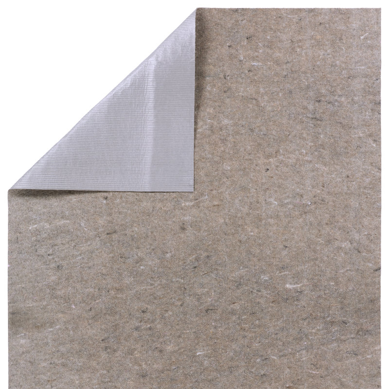 Jaipur Living LVT Premium Solid Gray Rug Pad Runner (3'X9' RNR ROLL), Runner 3' x 9'