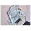 Coiffeuse Miroir, coiffeuse 2 tiroirs, sans miroir ni tabouret