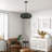 Acuna 3 Light Black Pendant Chandelier
