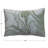 Cotton Velvet Lumbar Pillow With Beaded Design