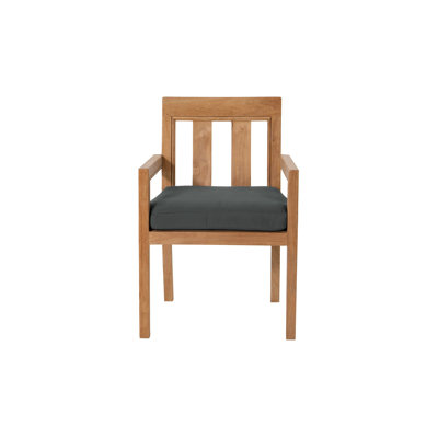 Chatsworth Teak Outdoor Dining Arm Chair (Set of 2)