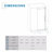 Frameless Shower Door, Sleek Silent Sliding Glass Door, 1/4" (6Mm) Thick Tempered Clear Glass With Easy-Clean Coating, Heavy-Duty 304 Stainless Steel