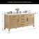 Armanno 72'' Free Standing Double Bathroom Vanity with Quartz Top with Mirror