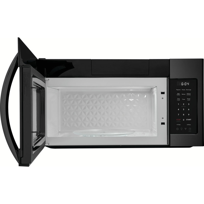 Frigidaire 29.88" 1.8 cu ft. 1500 - Watt Covertible Over-The-Range Microwave, Black Stainless