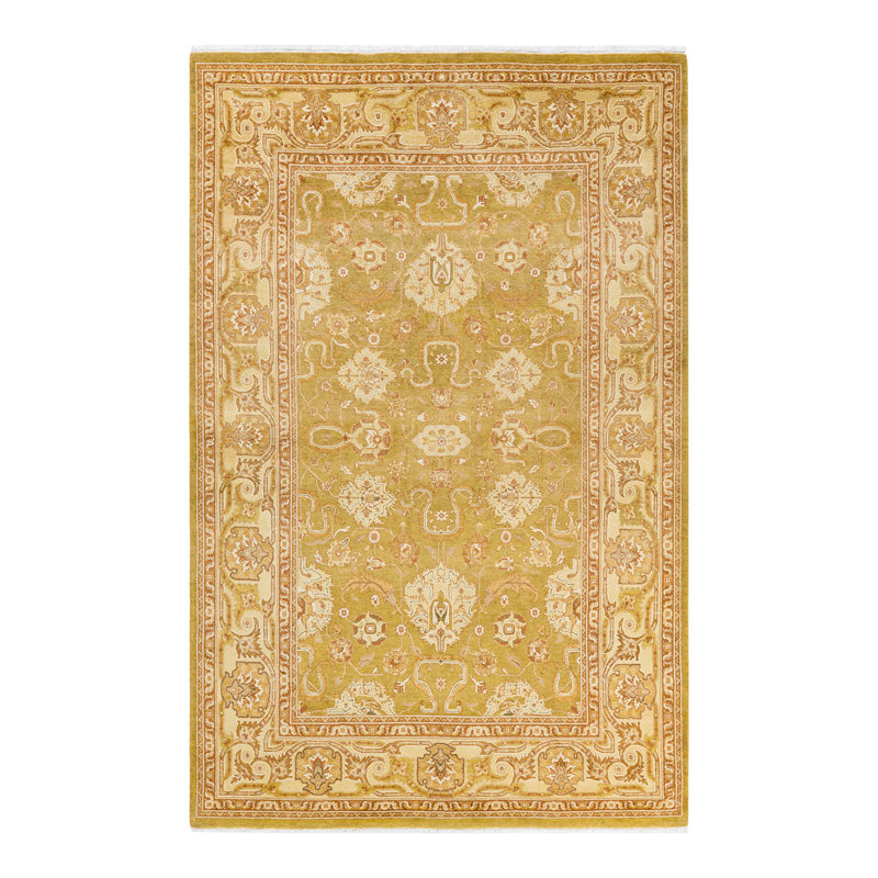 Shanise One-of-a-Kind 5'10" x 9'2" Hand Knotted Area Rug