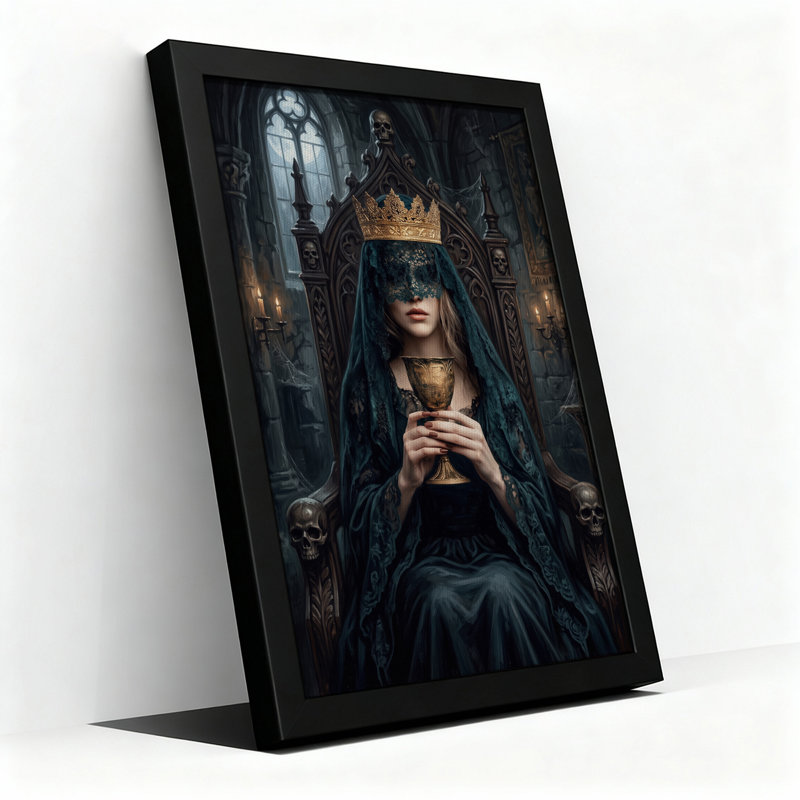 Art gothique sur toile, Halloween gothique, H 36 po x l 24 po
