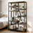 Metal Frame Hudock with open storage-209844521