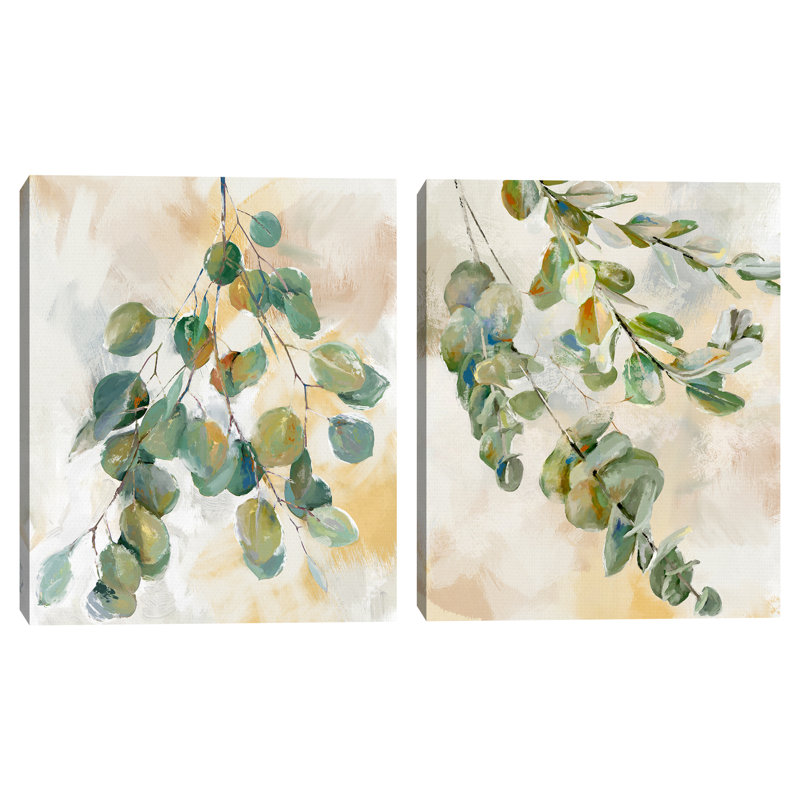 " Eucalyptus I-II " 2 - Pieces