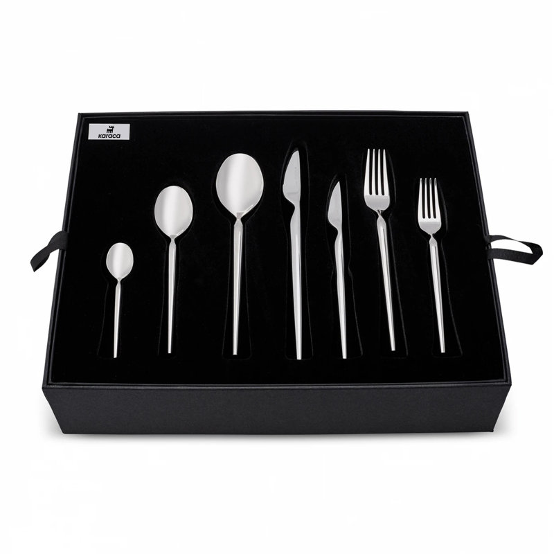 Karaca Lady 316+ Stainless Steel Cutlery, Silver