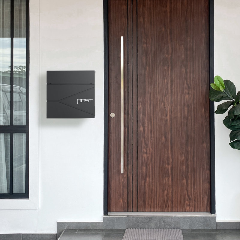 Lockable Wall Mounted Mailbox