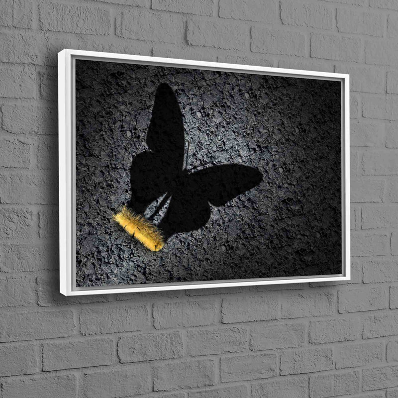 Print on Canvas, White, Framed Print without Mat, 20 cm H x 30 cm W