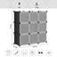 9 Pair Stackable Shoe Storage Cabinet-620435718