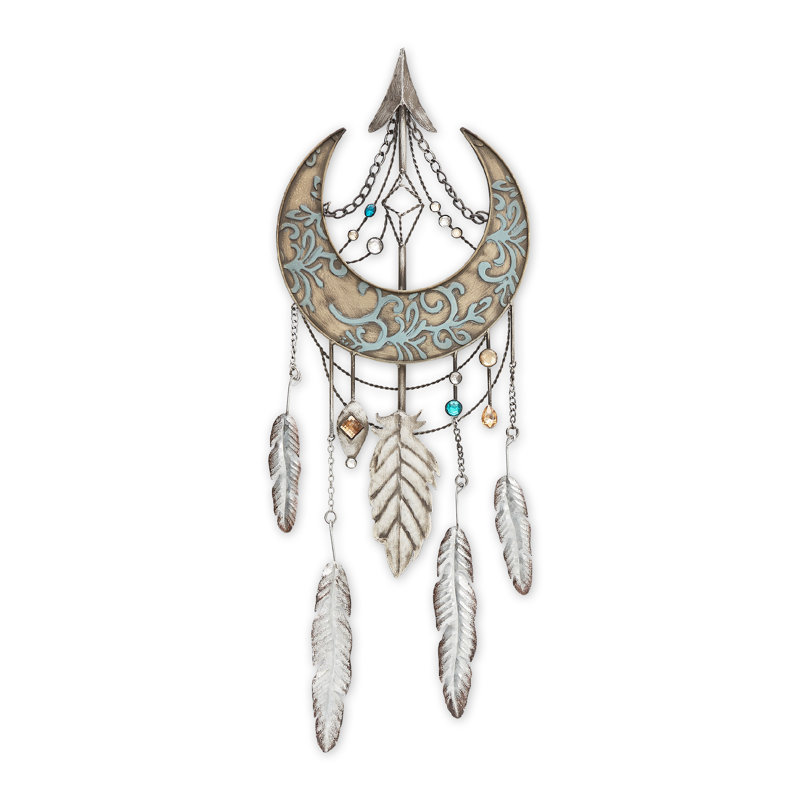 Décoration murale Crescent Moon Dreamcatcher