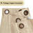 Linen Blackout Curtain for Bedroom/Living Room Thermal Insulated Grommet Linen Look Curtain Drapes Primitive Textured Burlap Effect Window Drapes 1 Panel-2076261161-2076261333