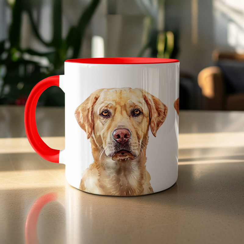 Mug, 1, Red