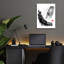«The Traveller 02» par Pechane, art mural en verre acrylique-981027867