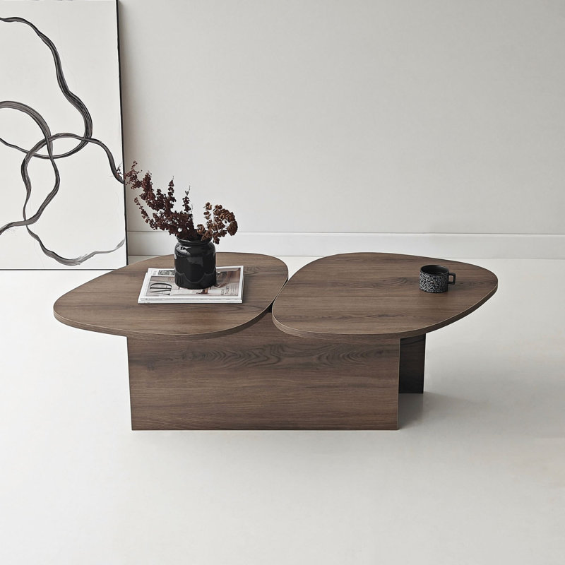 Table basse, Noyer