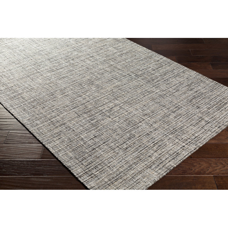 Hand Loomed Wool Area Rug, Rectangle 2' x 3'