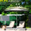 Parasol de terrasse de 10 pi avec - Matériau et structure de base robuste pour l'extérieur