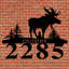 Plaque d'adresse sur 2 lignes Moose-87094441