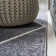 Bertrice Minimalist Diamond Trellis Gray/White Rug