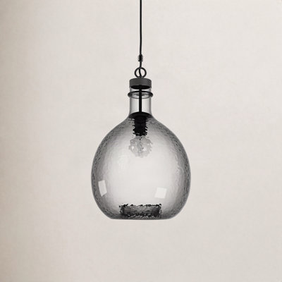 Rochester Single Light Glass Dimmable Pendant