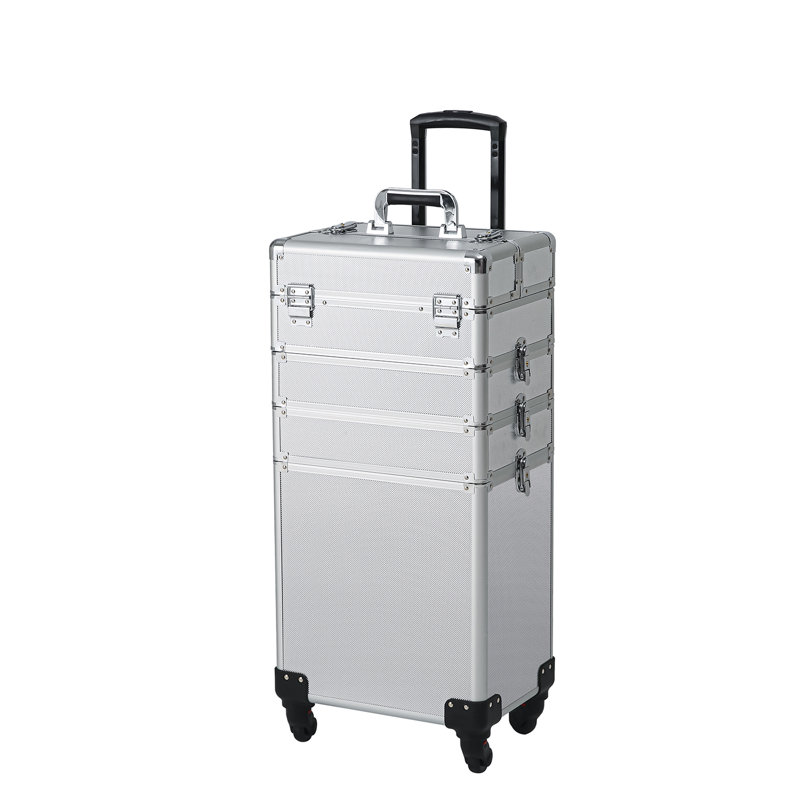 Organisateur de maquillage Rachelle 4-en-1, Argent
