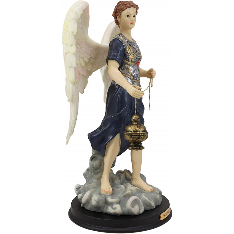 Figurine de salutation et de prayer de dieu archangel sealtiel Haruto
