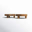 Ensemble de 2 tables basses en teck-1463851812