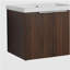 Armoire de salle de bain avec lavabo, portes, conception à fixation flottante, 24 po pour petite salle de bain, 24 po x 18 po-120102275-120102277