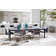 Riley Upholstered Adjustable Stool with Swivel Base