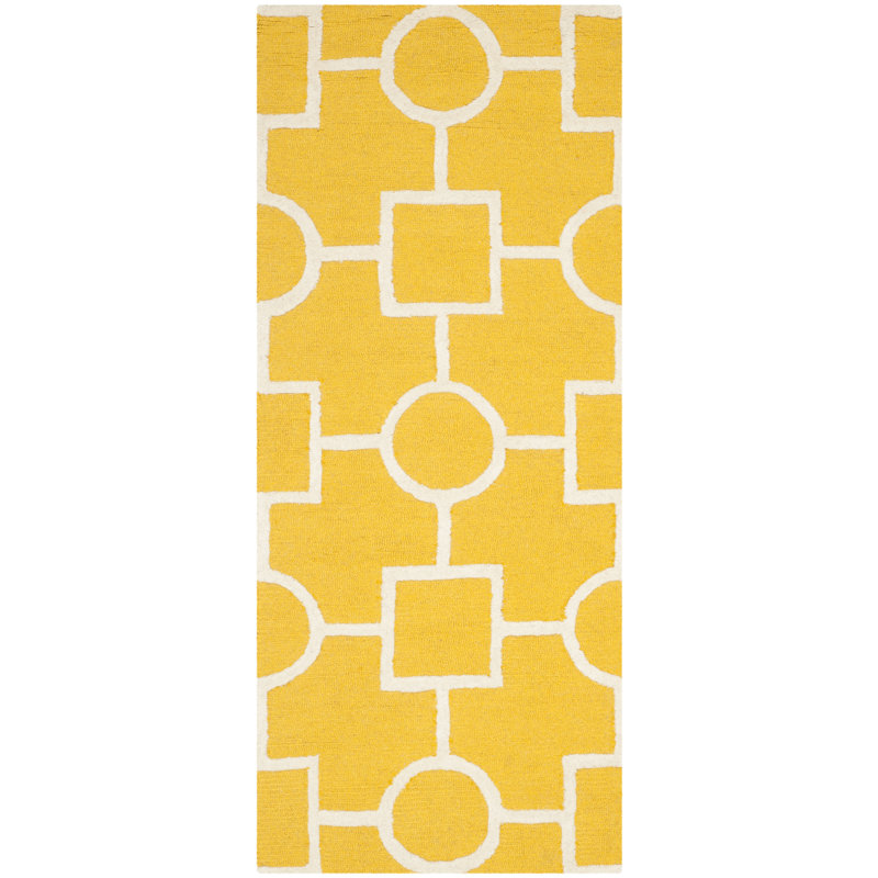 Cambridge Hand Tufted Wool Geometric Rug