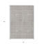 Tapis intérieur / extérieur taupe et gris 8 'x 10'