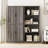 Hailiey 3-piece Executive Desk Office Set,writing Desk And 2 Storage Cabinet-114229803