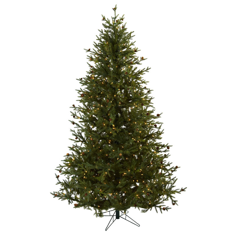 Sommer 90' H Lighted Artificial Christmas Tree