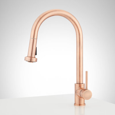 Ridgeway Pull-Down Kitchen Faucet - Satin Copper