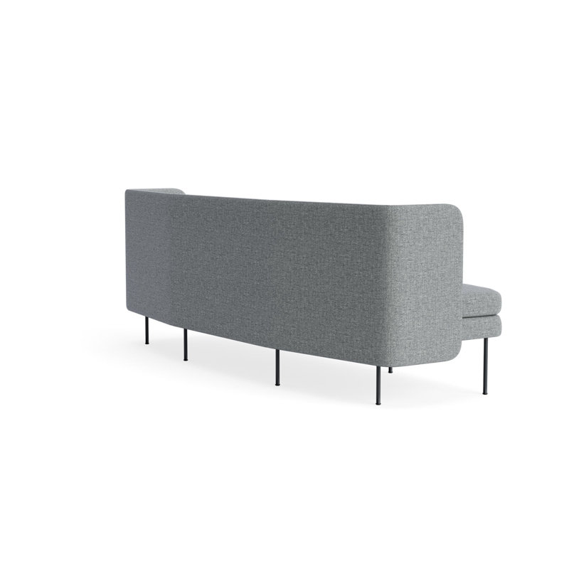 MTO - Bloke 95" Sofa, Kvadrat Guest Gray Blue