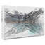 The Almaty Lake In Kazakhstan - Wrapped Canvas Painting-56638239
