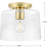 Arjanne Glass Flush Mount-2043188166