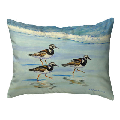 Housse et insert de coussin rectangulaire d'extérieur Noncorded