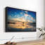 «Sunset Surfer Reflection», reproduction sur toile-100705062