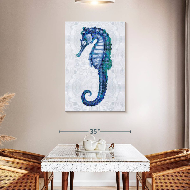 Hippocampe Brampt I, H 45 po x l 30 po
