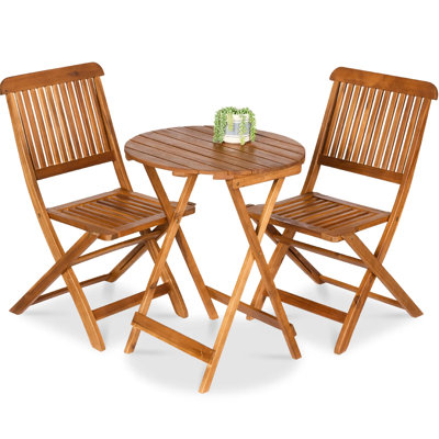 Wood Bistro Set