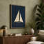 Sailing into Calm Coastal - Wrapped Canvas-1827939491-1827939499