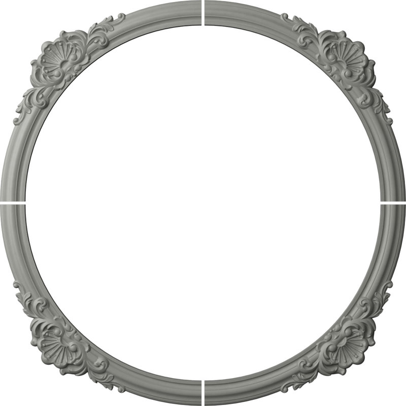 Shell Ceiling Ring Kit, 4-pack (Makes a Complete Circle)