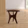 Fresca Triangle Wood End Table
