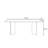 Heimdal Nordic light luxury rectangular dining table-688084230
